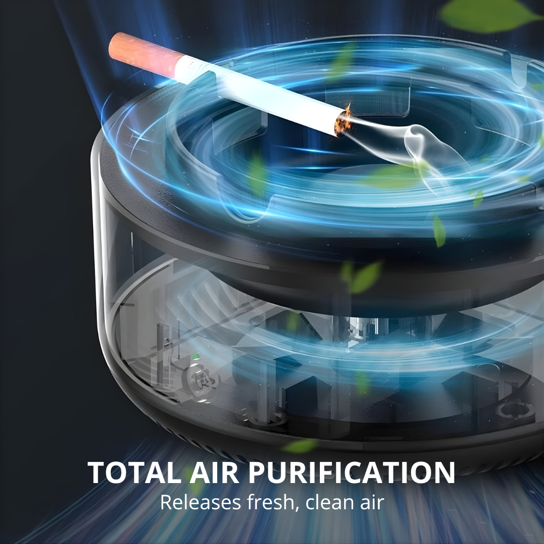 PureSmoke™ Electronic Ashtray & Smart Air Purifier