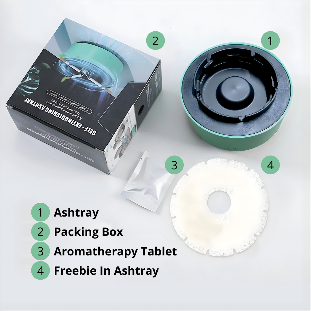 PureSmoke™ Electronic Ashtray & Smart Air Purifier